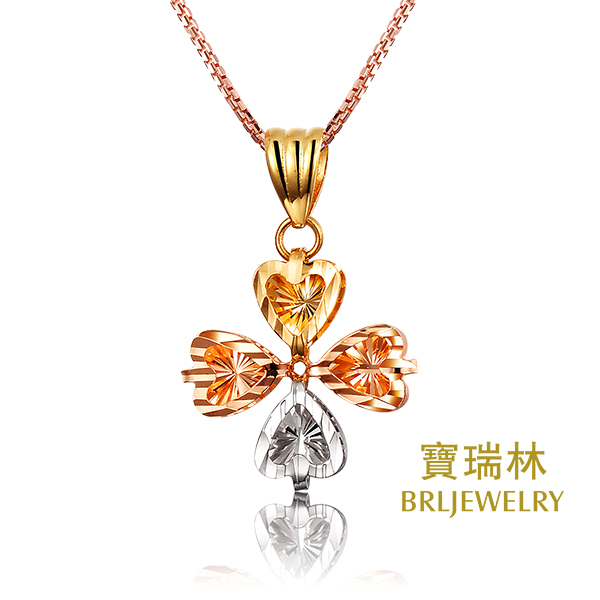 18K金吊坠