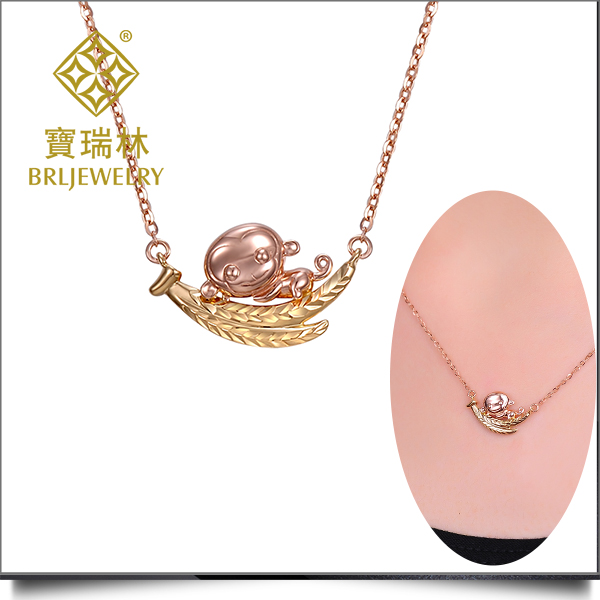 18K金套链