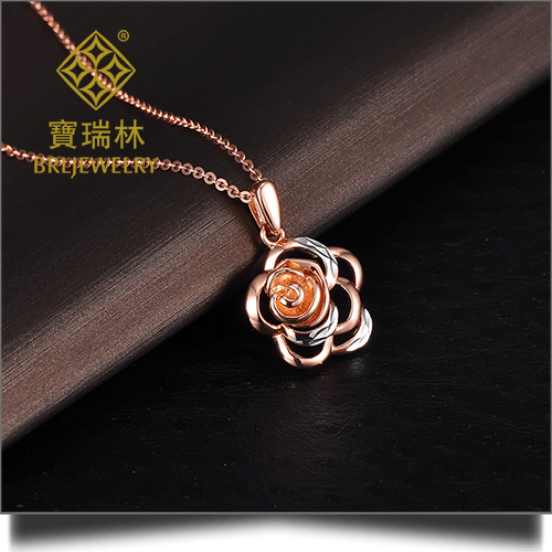 18K金吊坠