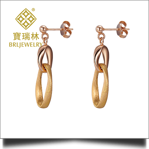 18K金耳饰