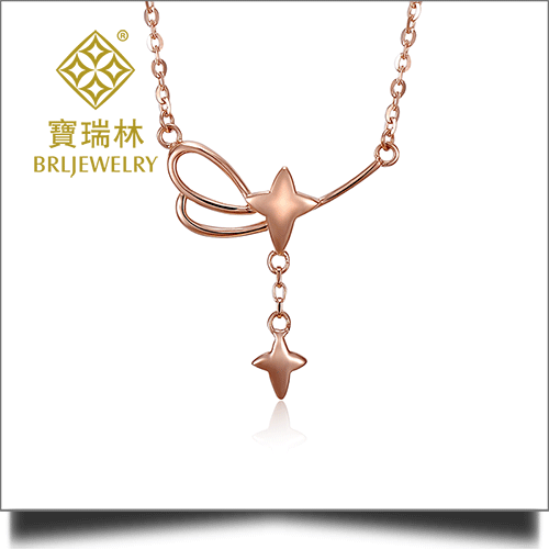 18K金套链